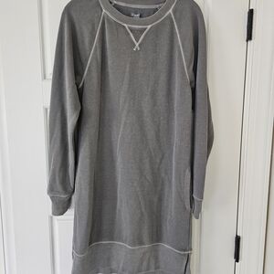 Aerie Green Long Sleeve Sweater Dress